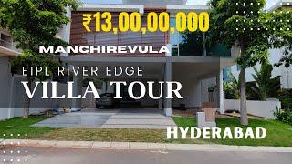 4 Bedroom Triplex Villa For Sale at EIPL River Edge, Manchirevula | Home Theatre | Hyderabad