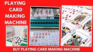 Playing Card Making Machine | Buy Playing Card Making Machine (WhatsApp: 008615867974765)