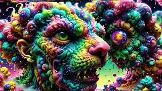 AI Manifest: Psychedelic Morphology Transcends Reality [2025 Visuals] [Mind-Bending Beat]