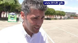 Declaraciones de Óscar Carazo tras el Mirandés 1 - Recre 0