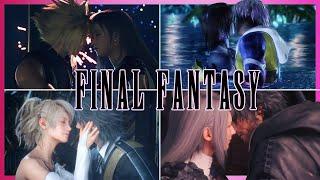 FINAL FANTASY: Every KISS scene of their Main Characters.