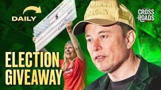 Elon Musk Giving Away $1,000,000 Every Day Before Elections