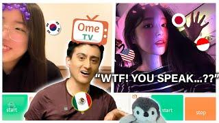 MEXICAN GUY SHOCKS strangers with CRAZY Fluent JAPANESE and KOREAN on OMEGLE