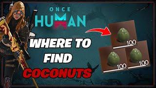 Looking For Coconuts In Once Human? | Once Human Gameplay Guide