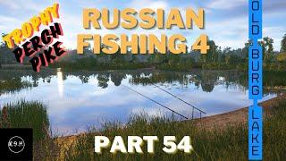 Russian fishing 4 RF4. Trophy Perch & Pike Old Burg Lake Part 54