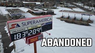 Exploring an ABANDONED Gas Station With Power | Minnesota