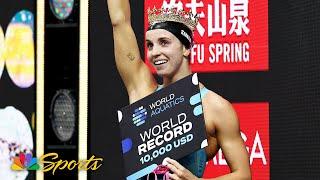 Regan Smith posts a SECOND world record in Singapore with women's 200m backstroke win | NBC Sports