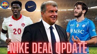 Nike Deal Update | Barca Could Miss out on Kvara & David