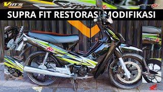 Restorasi Ringan Supra Fit | Vins Modified #bengkelrestorasi #restorasimotor #restorasisupra