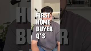 Short sharp First Home Buyer questions #firsthomebuyer #mortgage #australia #homebuyingtips