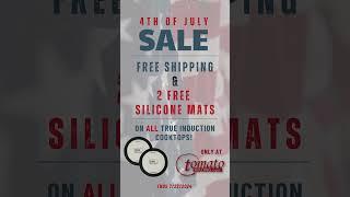 Free Shipping and 2 Free Silicone Mats with any purchase of a True Induction cooktop! Ends 7/22/24
