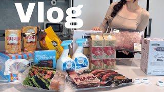 ENG) Daily vlog of making 8 dishes using Sobun and beef bulgogi after going to Traders