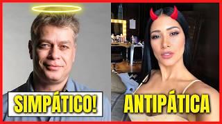 30 FAMOSOS MAIS SIMPÁTICOS E ANTIPÁTICOS DO BRASIL E HOLLYWOOD!