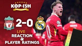 LIVERPOOL 2-0 REAL MADRID | SENSATIONAL REDS BEAT MADRID | LIVE MATCH REACTION & PLAYER RATINGS