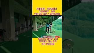 골프레슨의 모든 영업비밀을 담은 연습방법은 이거에요. 이 연습방법으로 #골프 비거리 늘렸어요. #지렛대원리 #레버효과 #다운블로우 #탈골스윙 #골프당당 #golf