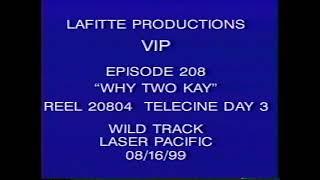 V.I.P TV Series Pamela Anderson Dailies from Episode 208 "Why Two Kay" 11/27/1999