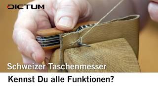 Kennst Du diese Funktionen an Taschenmessern? Neue und vergessene Werkzeuge an Schweizer Messern