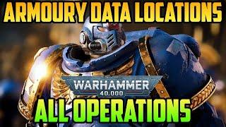 All Operations Armoury Data Locations | Warhammer 40000 Space Marine 2