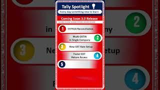 Tally Prime 3 0 New Features | Tally Prime Upcoming Release  #Shorts