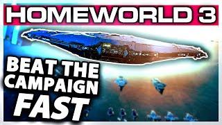 The FASTEST Way to Beat the Campaign (EASY!) - Homeworld 3 Guide