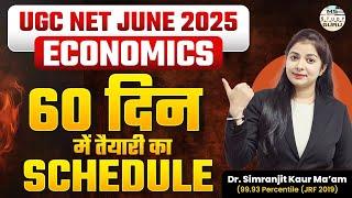 Ugc Net Economics 60 Days Strategy | Jrf Economics Strategy June 2025 | Simranjit Kaur Mam