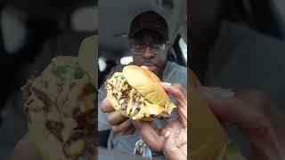 This burger BROKE THE INTERNET!!  Easy street Burgers in LA