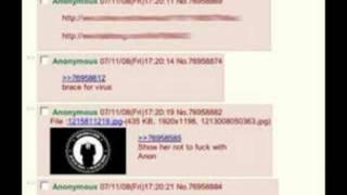 Anonymous reposts child pornography