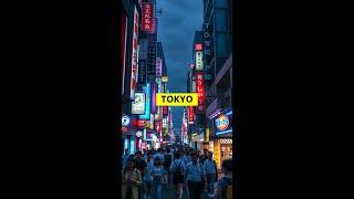 Top 10 Things to Do in #tokyo  #travel #shorts #technology #modern #neon  #sushi #wanderlust #asia