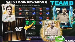 WOW!! NEW EVENT & 101 OVR PELE RETRO STAR FC MOBILE | NEW ICON CHRONICLES & BUFFON FC MOBILE 25!