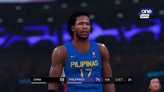 NBA 2K24 Live Simulation! Gilas Pilipinas vs China Semifinals | 19th Asian Games