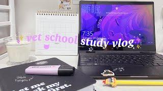 study vlog  | online registration for vet school upm 🩺 