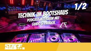 Bootshaus Köln - die Veranstaltungstechnik (1/2) | stage Talk Podcast Interview mit Patrick & Guido