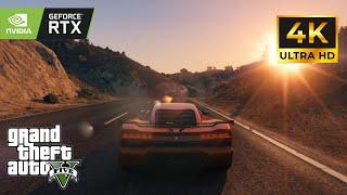 Grand Theft Auto 5 Gameplay 4K 60FPS RTX 3050