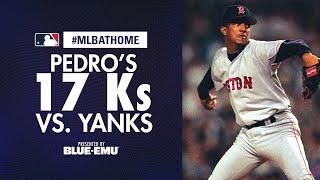 Red Sox vs. Yankees (9/10/99) - Pedro dominates Yankees | #MLBAtHome