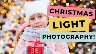 Christmas Light Photography ( 3 ways to photograph Christmas lights!)