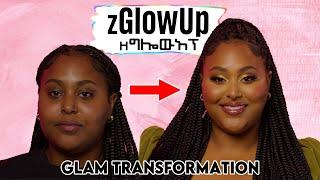 Glamorous Makeup Transformation || ZGlowUp  Ep:2