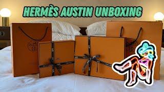 Hermès Austin Unboxing | Shopping as a Tourist at Hermès