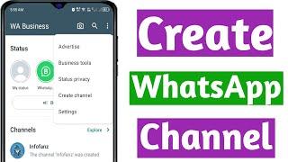 How to create whatsapp channel | Whatsapp channel kaise banaye