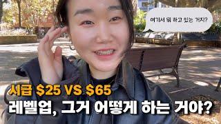 막차 워홀러의 멘탈 붕괴/시급 25불 vs 65불/레벨업은 대체 어떻게 하는 건데