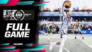 USA  vs Australia  | Men | Full Game | FIBA 3x3 World Cup 2023 | 3x3 Basketball