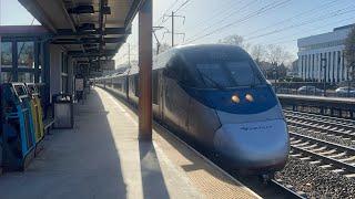 Fast 150 mph Ride from Philly to Metropark Aboard Amtrak Acela 2254 2/25/24