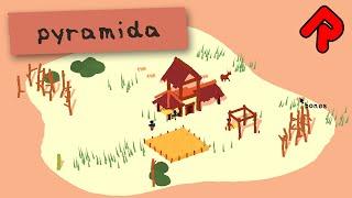 PYRAMIDA gameplay: Cute Village Builder with Night Terrors! (New Sokpop game)