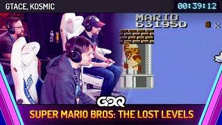 Super Mario Bros: The Lost Levels by GTAce & Kosmic in 39:12 - Awesome Games Done Quick 2024