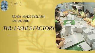 False eyelash factory in Vietnam Thu Lashes