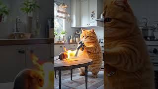 Eat roasted mice today. #hilariouscomedyscenes #cat #funny #shorts #conmeoanchuot #meoai #meomeo