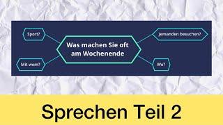 A2: Sprechen Teil 2 : Was machen Sie oft am Wochenende?