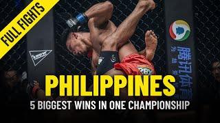 The Philippines' 5 Biggest Wins In ONE Championship