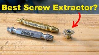 Best Screw Extractor!! DeWalt Vs. Speed Out Screw Extraction Set!! Which One Wins??