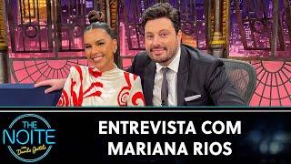 Entrevista com a atriz e cantora Mariana Rios | The Noite (26/11/24)