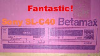 Sony SL-C40 Betamax - Looking at a truly fantastic example!